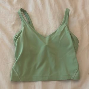 CREAMY MINT LULU ALIGN TANK